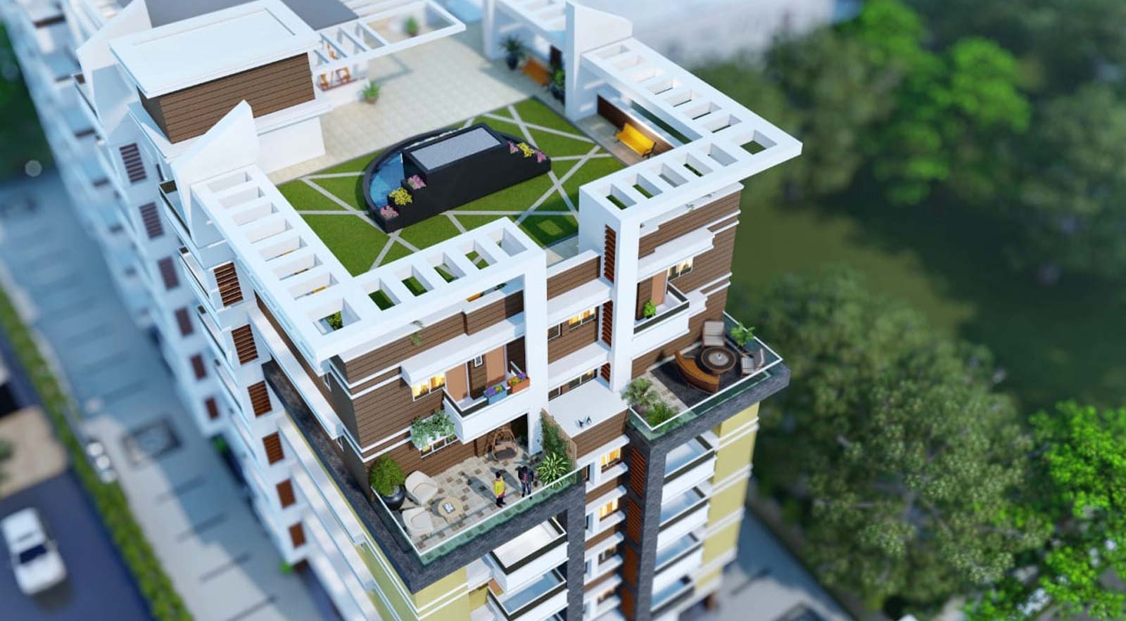 Luxury ready to move flats in Lucknow